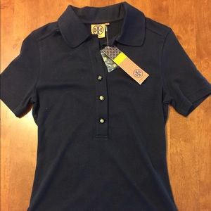 Tory Burch Navy Polo
